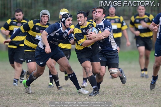 2012-10-14 Rugby Union Milano-Rugby Grande Milano 1315